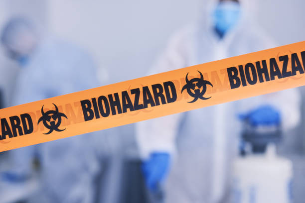 Professional Infectious Disease Decontamination technician working in East Waterboro, ME